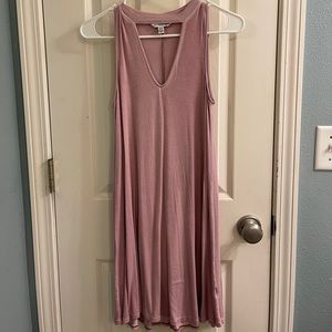 Loose V Neck Dress